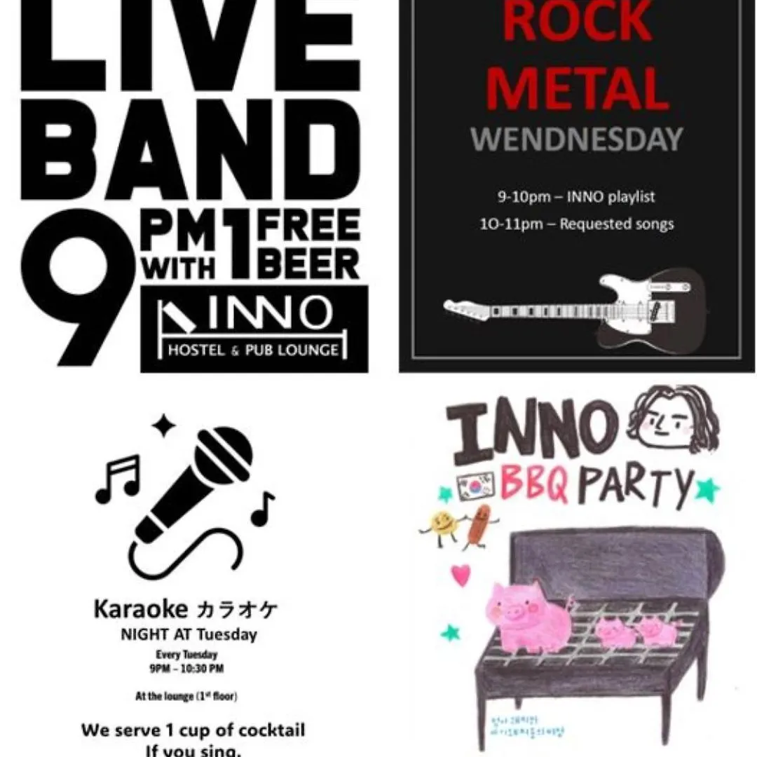 Inno Hostel & Pub Lounge Hongdae Soul